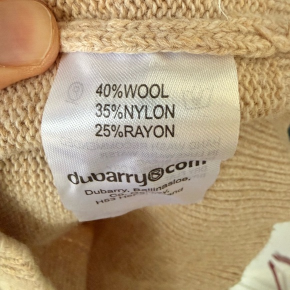 Dubarry of Ireland Tan Crewneck Sweater - Picture 4 of 4